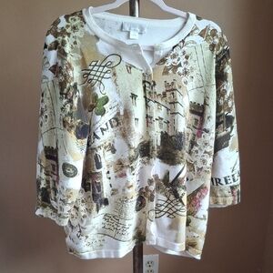 1X Woman Irish Theme Sweater 100 Cotton